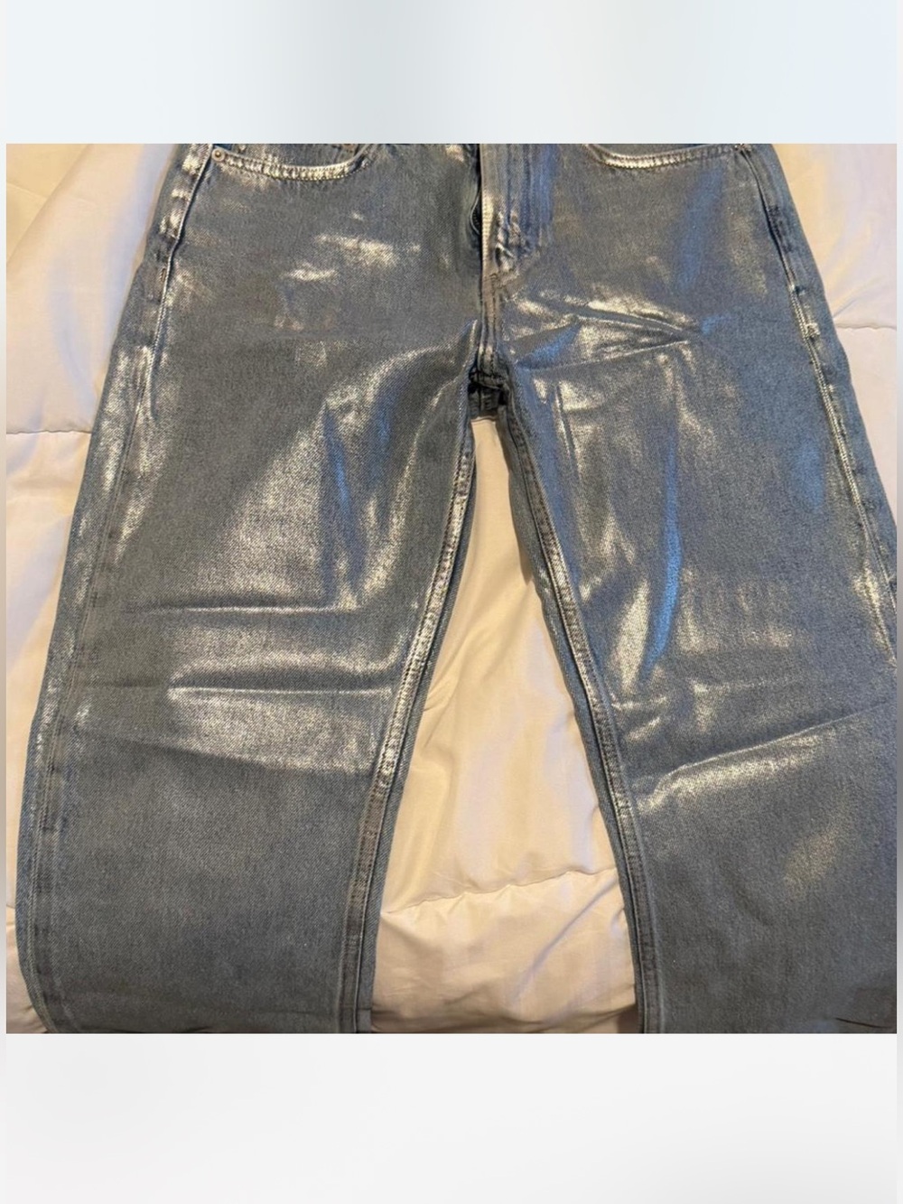 Metallic Jeans